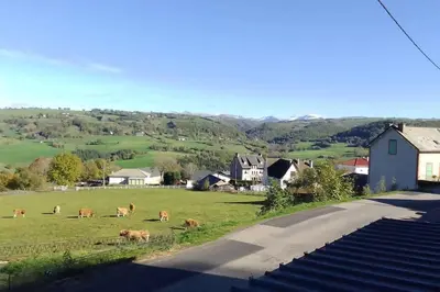 Paysage naturel près de la maison de vacances