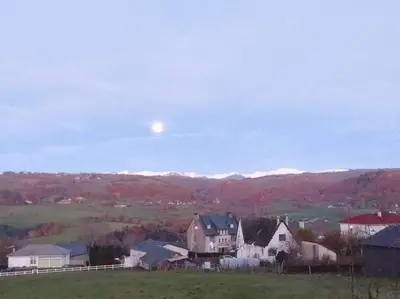 Paysage naturel près de la maison de vacances