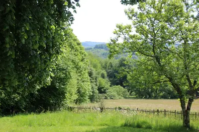 Paysage naturel près de la maison de vacances