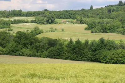 Paysage naturel près de la maison de vacances