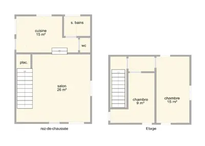 Plan de l'établissement Les grangettes