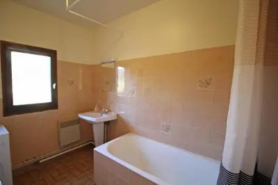 Salle de bains dans l'établissement Les grangettes