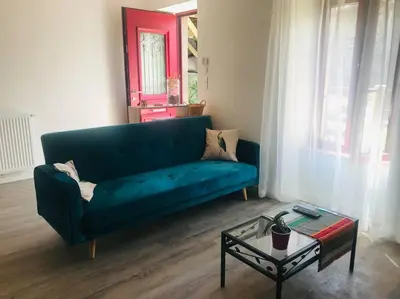 Coin salon dans l'établissement Chez Gaston