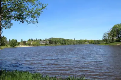 Paysage naturel près de la maison de vacances