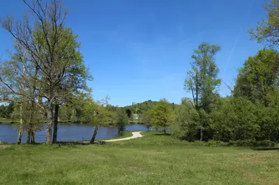 Paysage naturel près de la maison de vacances