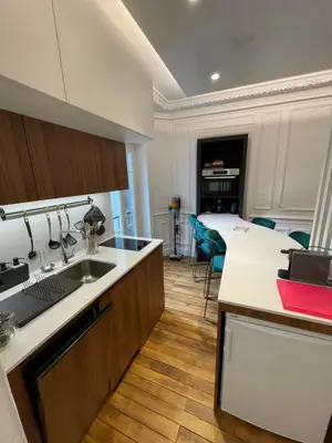 Cuisine ou kitchenette dans l'établissement Le Sarciron 207 Le Mont Dore