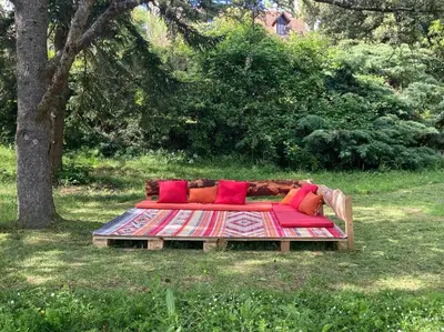 Jardin de l'établissement Cabane du Canada