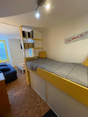 Un ou plusieurs lits dans un hébergement de l'établissement Les Thermes 25 Le Mont Dore