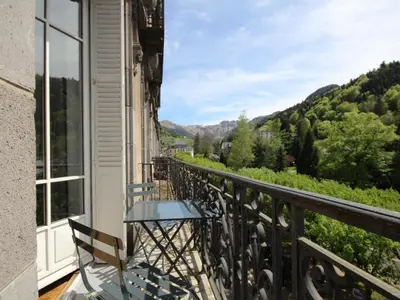 Balcon ou terrasse dans l'établissement T1 splendide avec balcon et WIFI - 4 personnes - FR-1-608-46