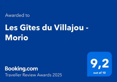 Certificat, récompense, panneau ou autre document affiché dans l'établissement Les Gîtes du Villajou