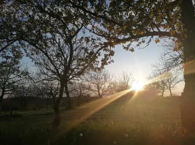 Lever ou coucher de soleil vu de la villa ou à proximité
