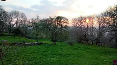 Paysage naturel près de la maison de vacances