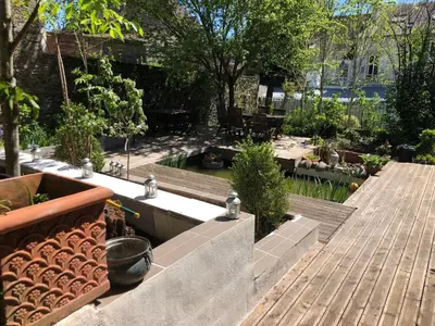 Jardin de l'établissement Résidence étoile