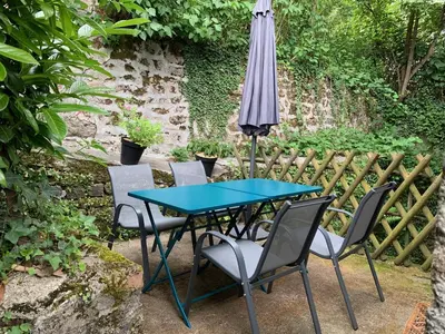 Jardin de l'établissement L'Authentique maison de charme