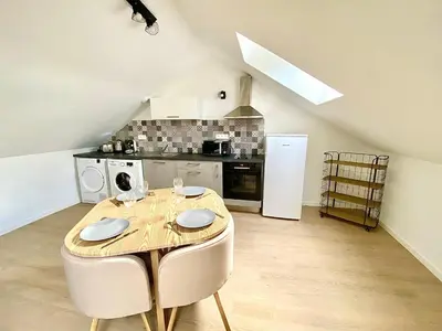 Cuisine ou kitchenette dans l'établissement Le Ronsard, intime et spacieux