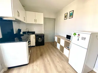 Cuisine ou kitchenette dans l'établissement Le Maréchal, spacieux avec place de parking