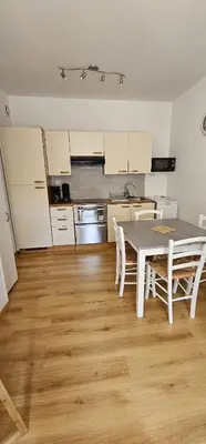 Cuisine ou kitchenette dans l'établissement Villa Duchatel Appt 2/4 pers