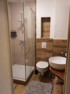 Salle de bains dans l'établissement Irie Vibes