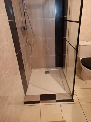 Salle de bains dans l'établissement Maison Landes - Gite 4 personnes