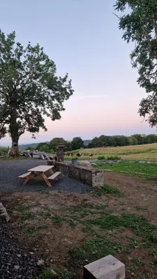 Paysage naturel près de la maison de vacances
