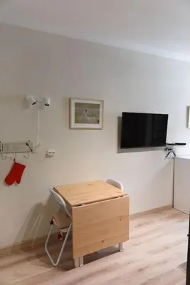 Télévision ou salle de divertissement dans l'établissement Nid Douillet classé 2 étoiles depuis janvier 2023