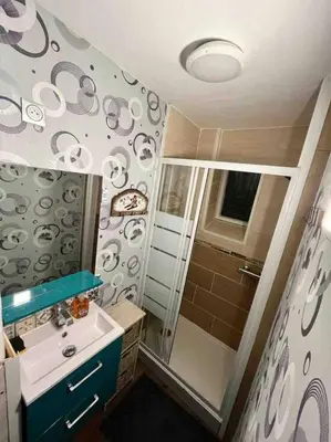Salle de bains dans l'établissement Le nid douillet