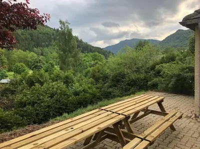 Paysage naturel près de la maison de vacances