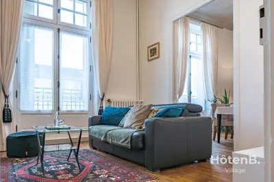 Coin salon dans l'établissement 