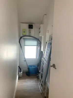 Un ou plusieurs lits dans un hébergement de l'établissement Le Nid des Fées appartement T3 rénové accès jardin