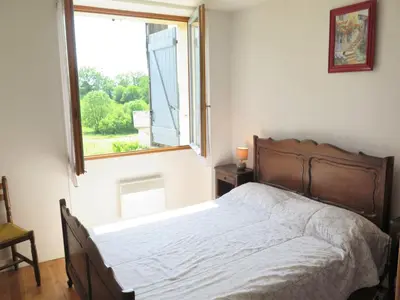 Un ou plusieurs lits dans un hébergement de l'établissement Holiday Home Rillettes by Interhome