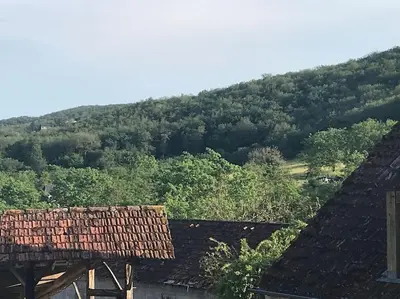 Paysage naturel près de la maison de vacances