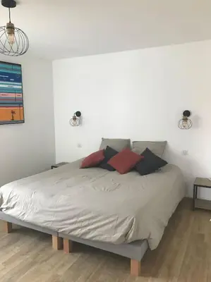 Un ou plusieurs lits dans un hébergement de l'établissement Maison familiale au cœur du Lot