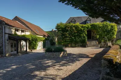 Jardin de l'établissement Maison Les Chandelles