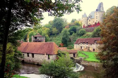 Paysage naturel près de la maison de vacances