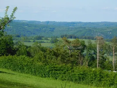 Paysage naturel près de la maison de vacances