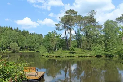 Paysage naturel près de la maison de vacances