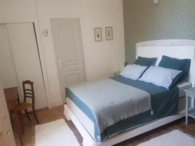 Un ou plusieurs lits dans un hébergement de l'établissement La Maison Haute