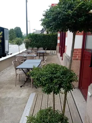 Balcon ou terrasse dans l'établissement Hôtel Le Millésime