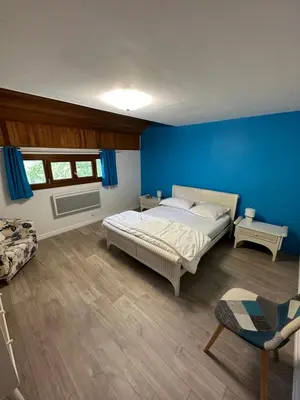 Un ou plusieurs lits dans un hébergement de l'établissement Villa Janchrisma MontDore 11pers