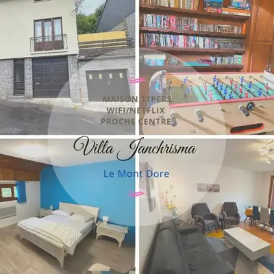 Villa Janchrisma MontDore 11pers