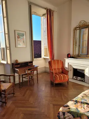 Coin salon dans l'établissement Grande Maison De MUREL