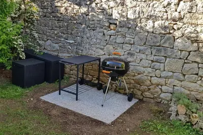 Plan de l'établissement Maison de village avec piscine privative - gite-loubaribas