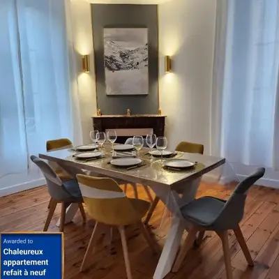 Chaleureux appartement refait à neuf
