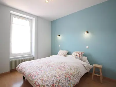 Un ou plusieurs lits dans un hébergement de l'établissement Bel appartement 3*** au centre de La Bourboule, 6 pers, WiFi - FR-1-608-250
