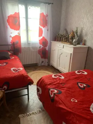 Un ou plusieurs lits dans un hébergement de l'établissement Maison indépendante à proximité des lacs