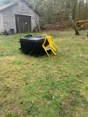 Jardin de l'établissement Maison indépendante à proximité des lacs
