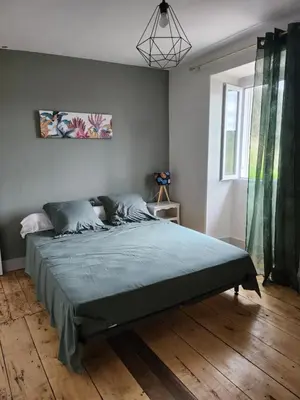 Un ou plusieurs lits dans un hébergement de l'établissement la maison de Léna