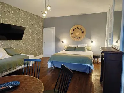 Un ou plusieurs lits dans un hébergement de l'établissement La maison de famille Limoges