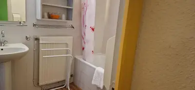 Salle de bains dans l'établissement Hotel ChezJeanne