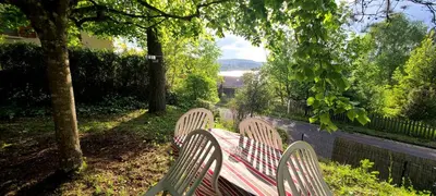 Paysage naturel près de la maison de vacances